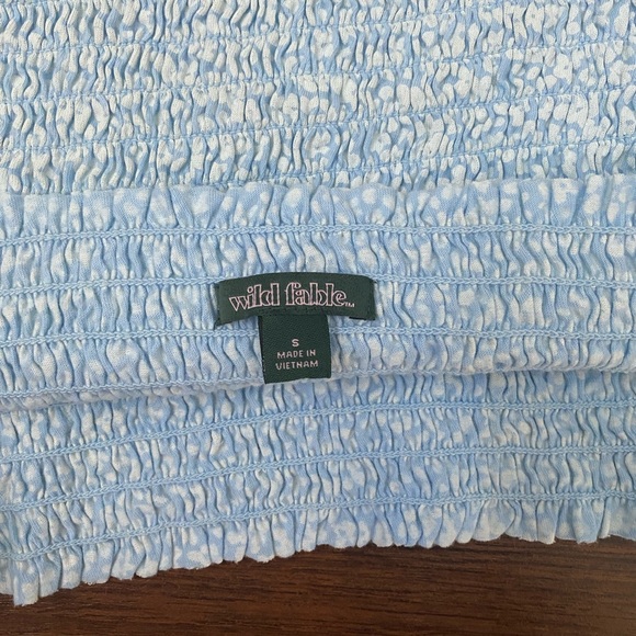 *USED wild fable off shoulder top kids size S - Picture 3 of 3